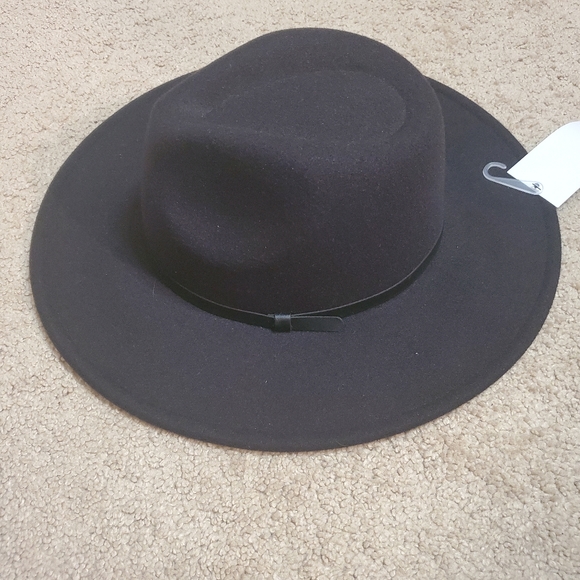 🎯 Goodfellow&co black M/L full brim hat. Nwt - Picture 2 of 4